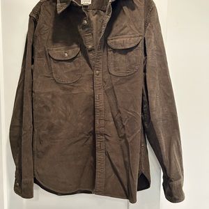 JCrew mens courduroy shirt